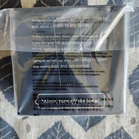 Amazon Alexa Smart Plug -- New in Box - Picture 2 of 3